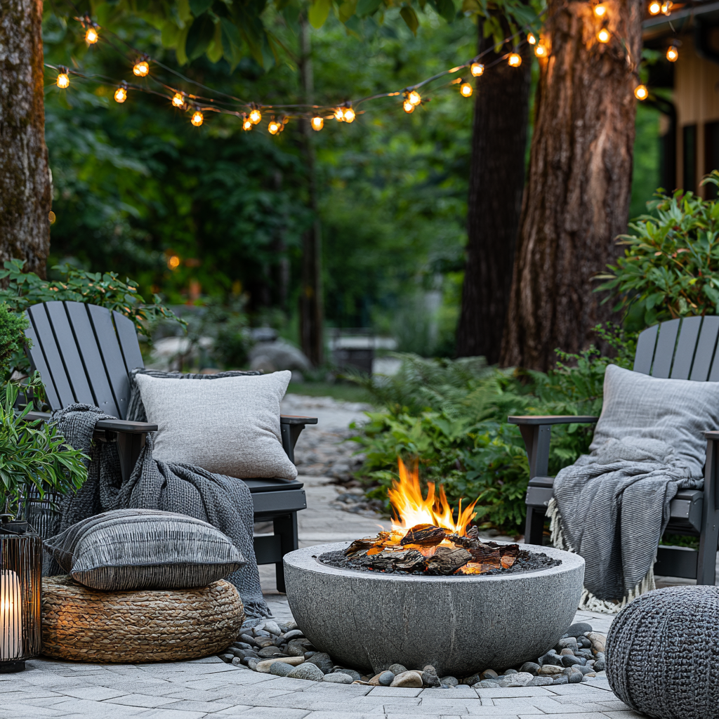 cozy outdoor retreats